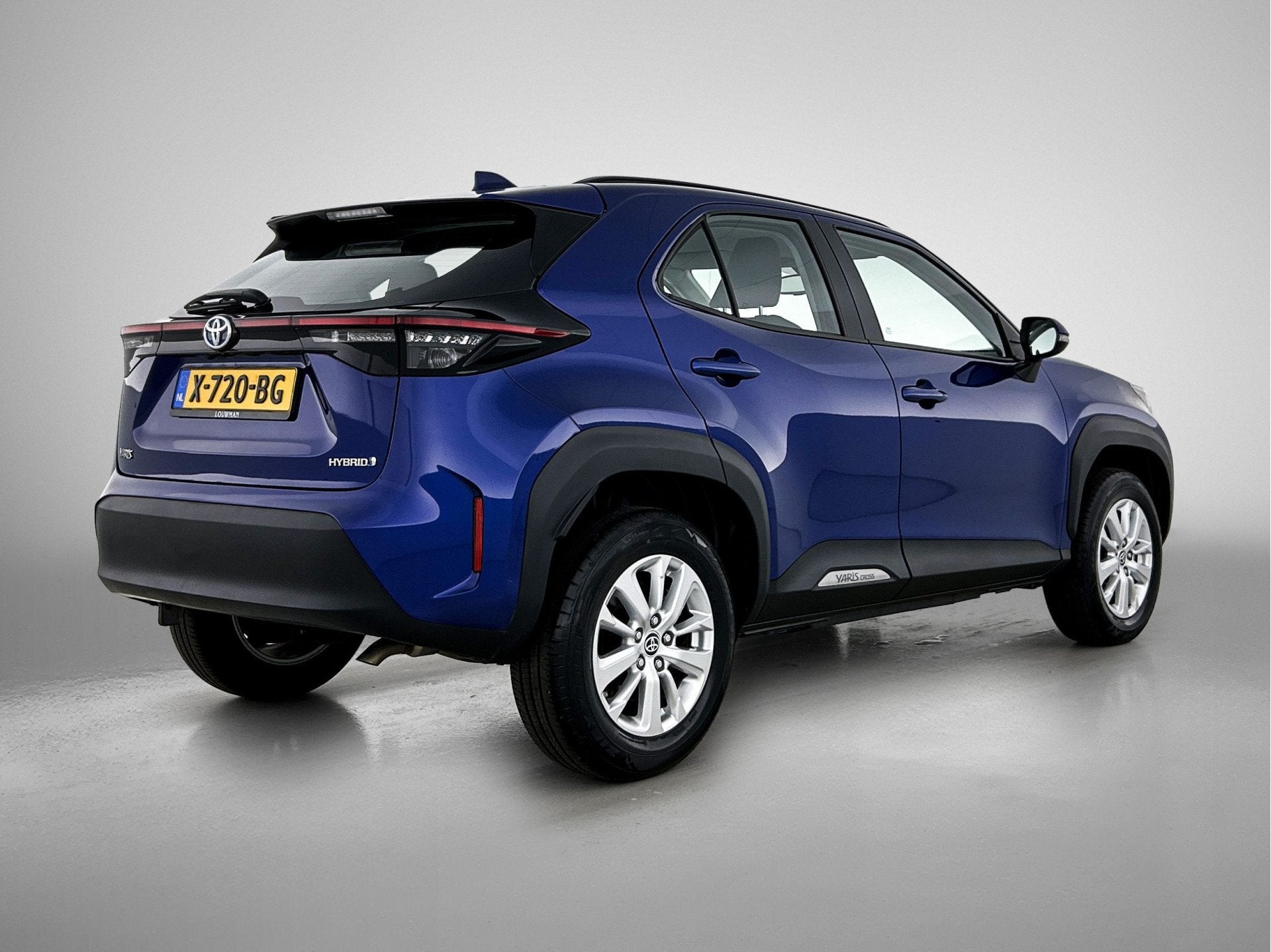 Toyota Yaris Cross 1.5 Hybrid Active Limited | Electrische a, Auto's, 12 maanden, Stof, Gebruikt, Blauw