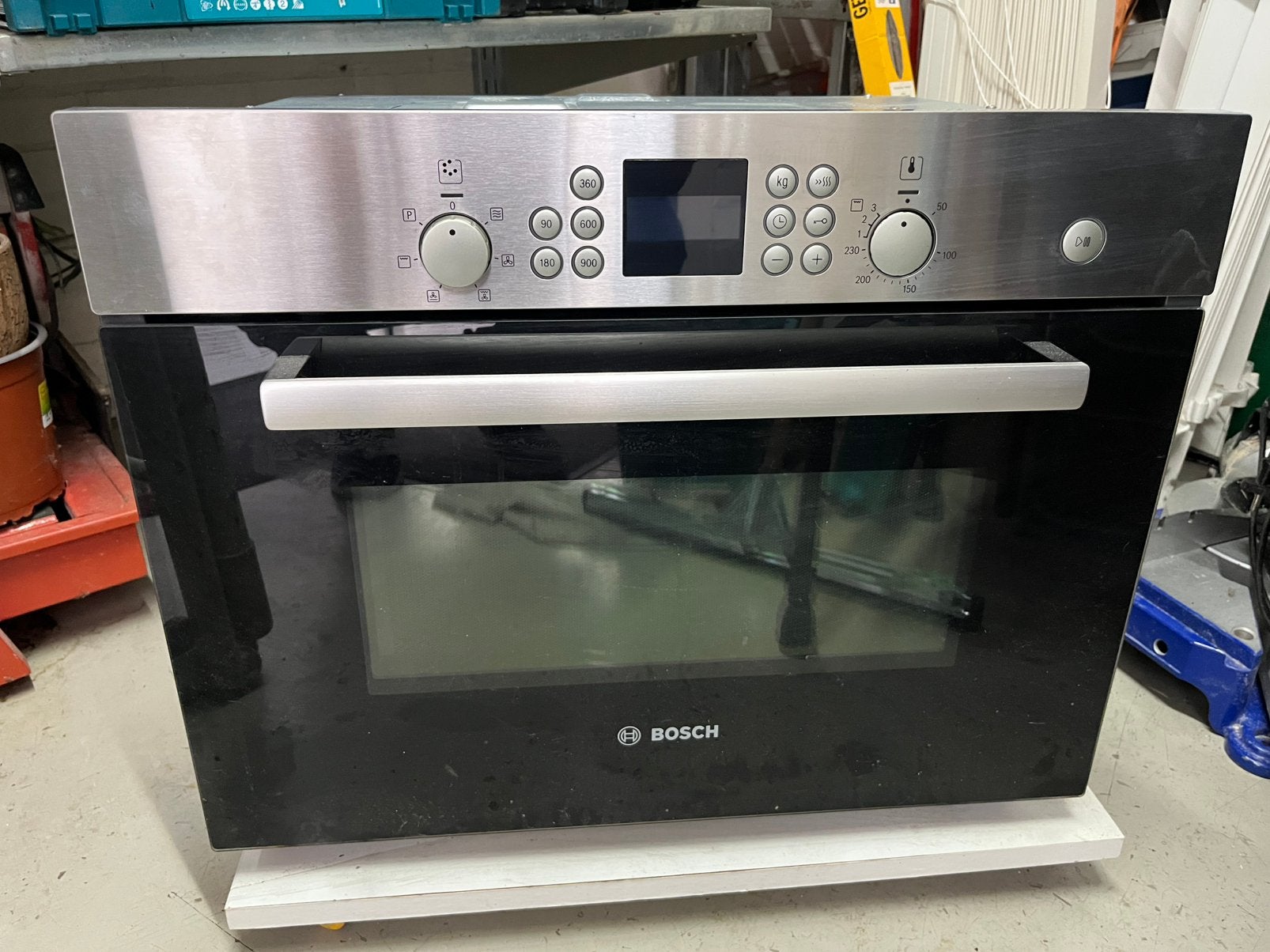 Bosch oven, Ophalen, 45 tot 50 cm, Gebruikt, Oven