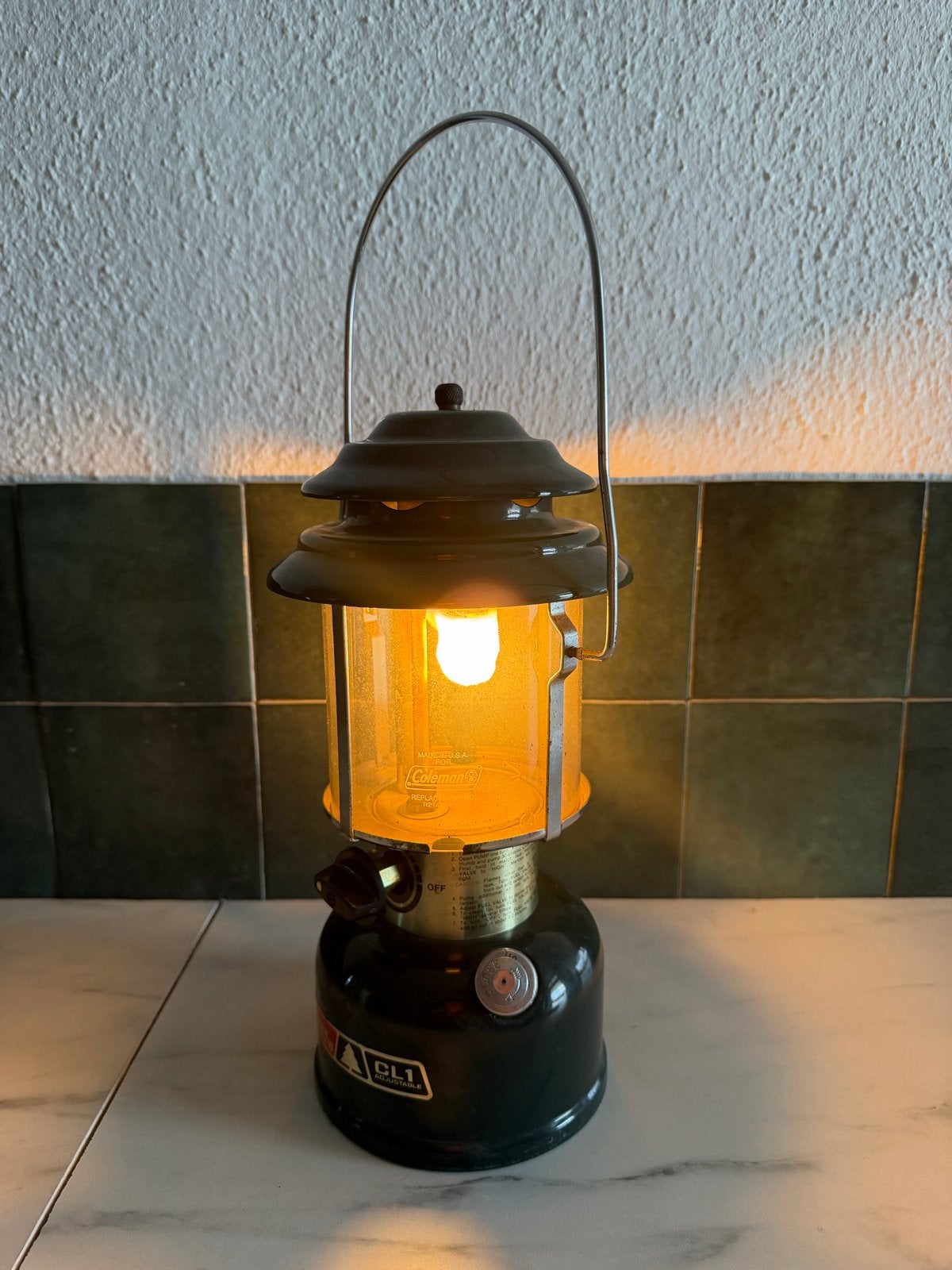 Coleman CL1 benzinelamp lantaarn, Ophalen of Verzenden