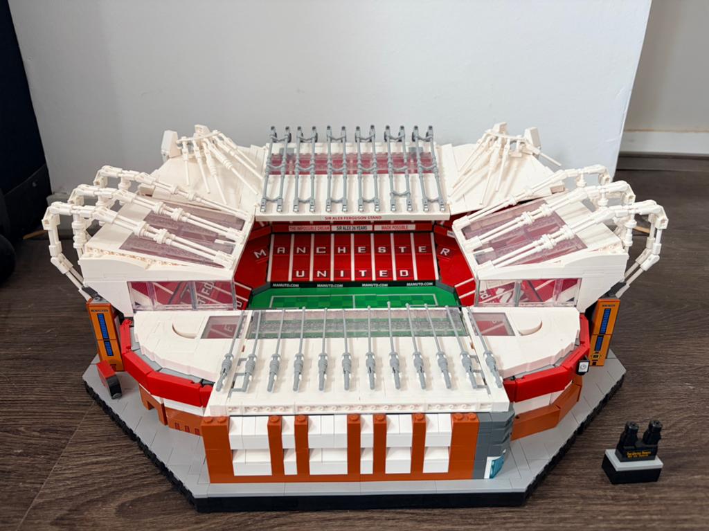 Lepin Old Trafford - Manchester United Stadion, Ophalen of Verzenden, Zo goed als nieuw, Overige merken