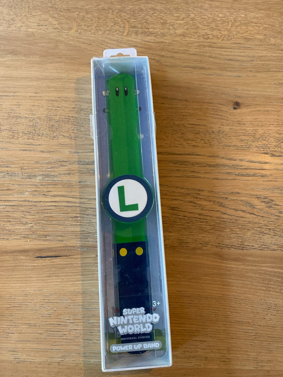 Super Nintendo World Power Up Band Luigi, Nintendo, Ophalen, Gebruikt, Overige typen