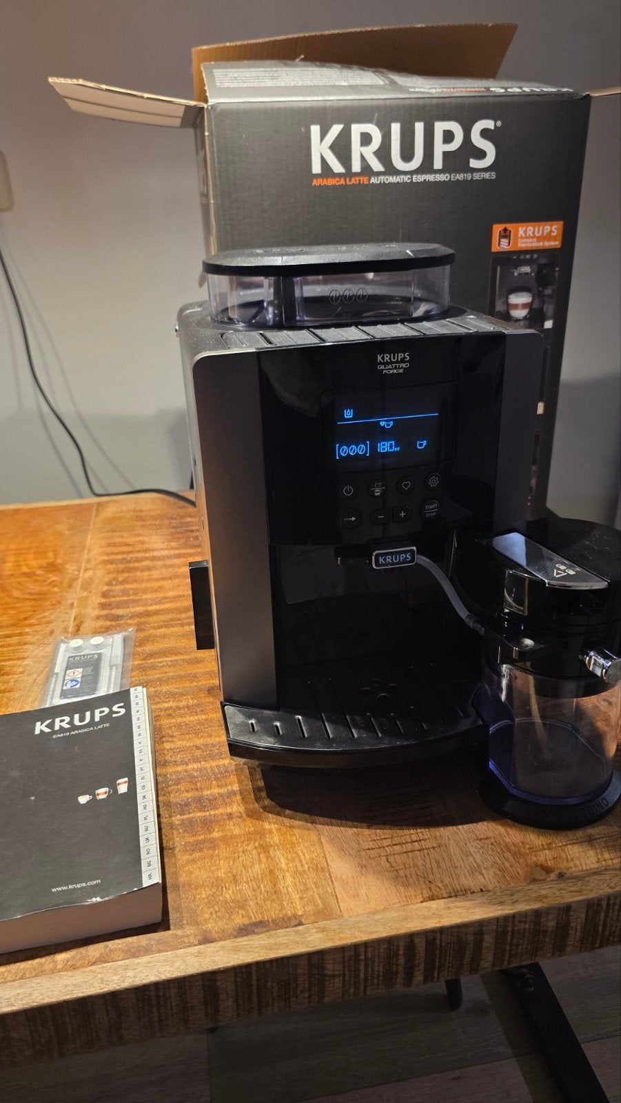 Krups Arabica Quatroforce, Ophalen, Overige modellen, Koffiebonen