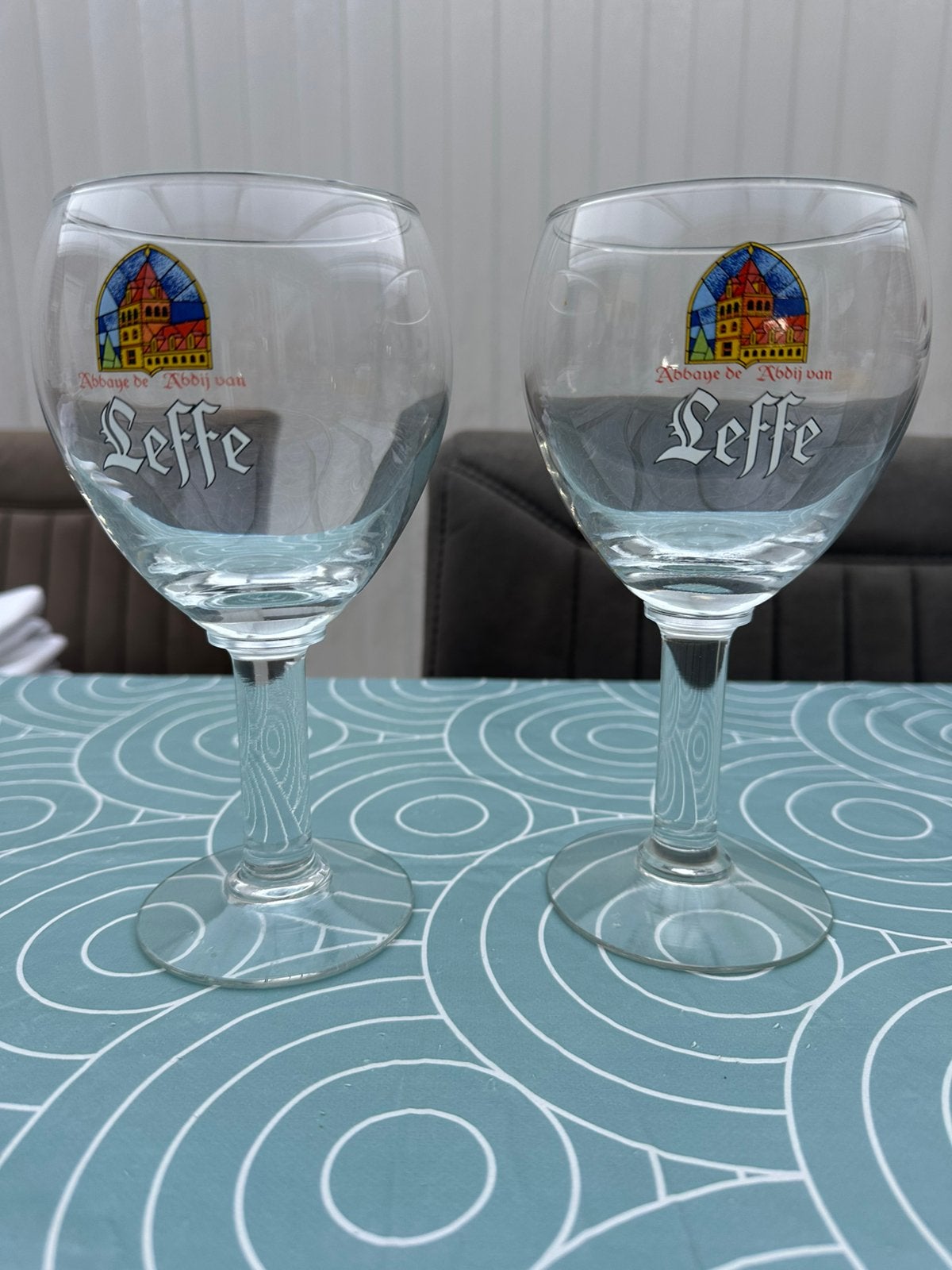 Leffe glazen, Ophalen of Verzenden, Zo goed als nieuw, Glas of Glazen, Overige merken