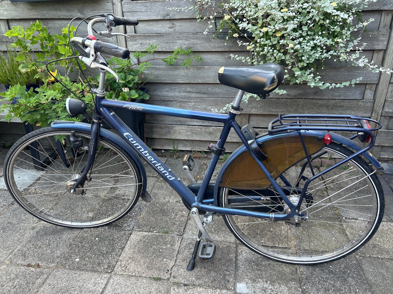 Cumberland herenfiets - Degelijk en comfortabel, Gebruikt, Velgrem, Versnellingen, 57 tot 61 cm