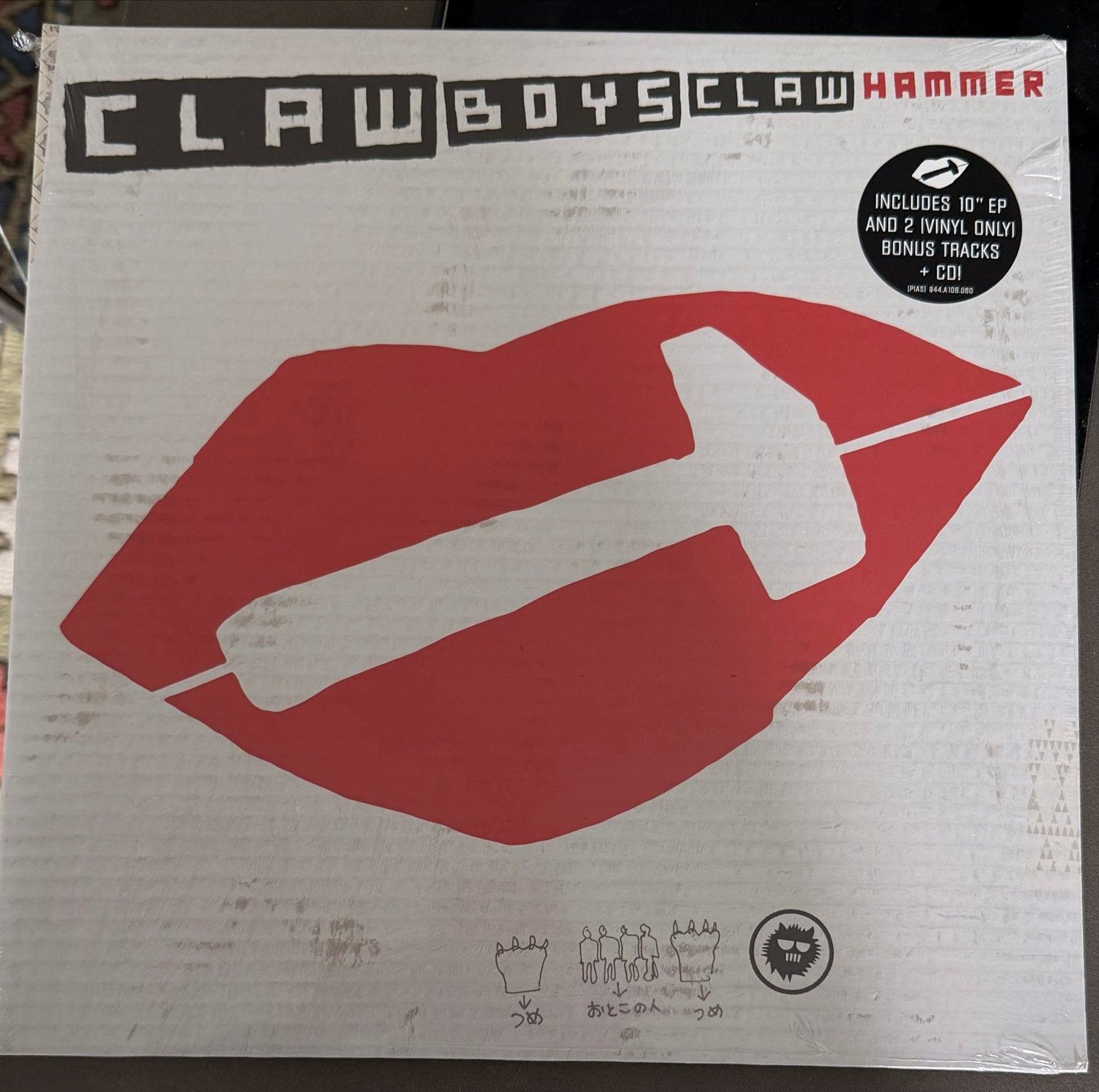 Claw Boys Claw - Hammer (Sealed LP + 10" EP + CD), Geseald, Ophalen of Verzenden, Nieuw in verpakking, LP
