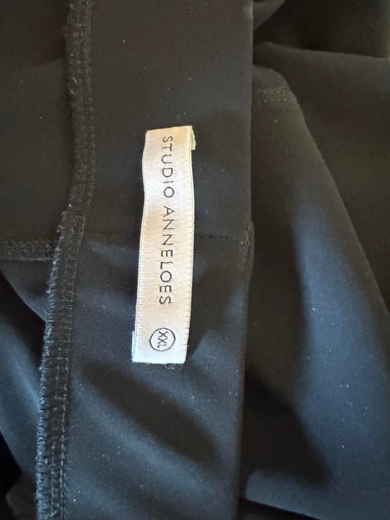 Studio Anneloes broek Flair bonded, maat XXL, Studio Anneloes, Zwart, Maat 46/48 (XL) of groter, Ophalen of Verzenden