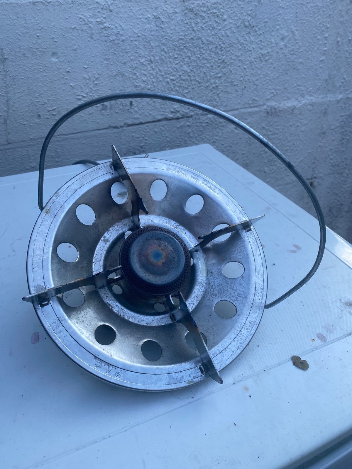 Gasbrander aangeboden (niet de gasfles), Ophalen, Gebruikt