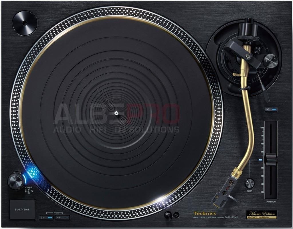 Technics SL-1210GME Limited Master Edition Zwart, Ophalen of Verzenden, Nieuw, Thorens