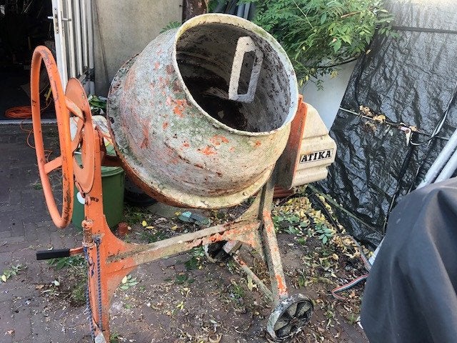 Atika 145S betonmolen 145 L, Doe-het-zelf en Verbouw, Betonmolens, Ophalen, Gebruikt