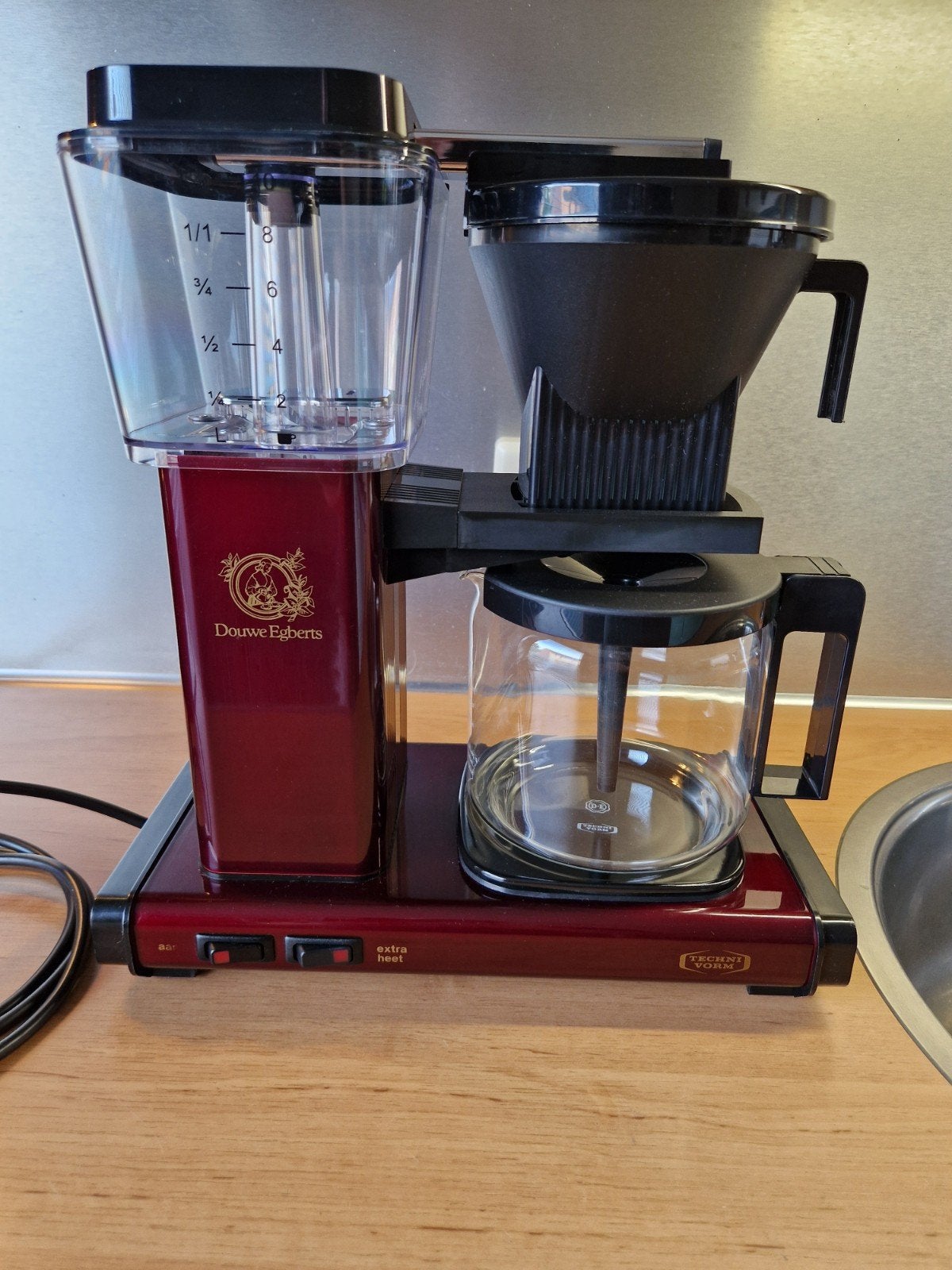 ☕️ Douwe Egberts ⚠️ Moccamaster ⚠️ IN NIEUWSTAAT ✅️, Gebruikt, Koffiemachine, Gemalen koffie, Ophalen of Verzenden