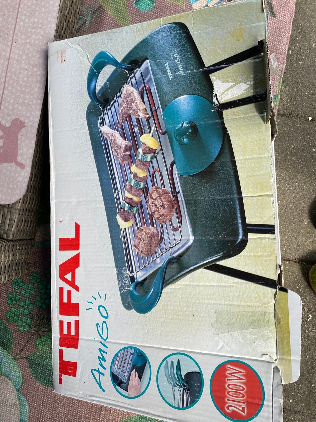 Tefal BBQ Elektrische barbecue barbeque grill, Tuin en Terras, Ophalen, Nieuw, Tefal