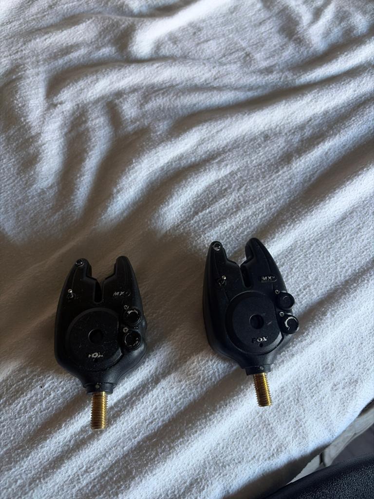 Fox Micron MX beetmelders set met hangers en snag ears, Watersport en Boten, Ophalen of Verzenden, Zo goed als nieuw, Overige typen