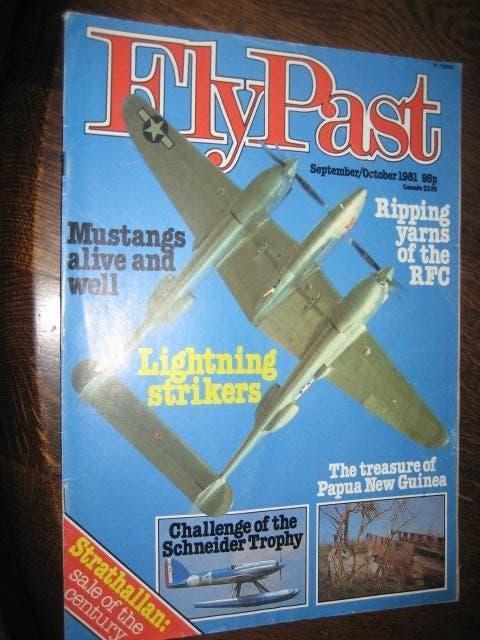 VLIEGTUIG TIJDSCHRIFT FLYPAST SEPT/OCTOBER 1981, Verzamelen, Luchtvaart en Vliegtuigspotten, Gebruikt, Boek of Tijdschrift, Ophalen of Verzenden