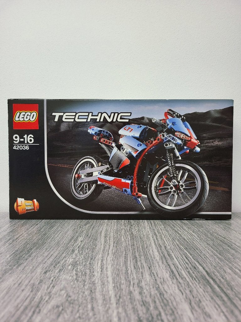 Lego Technic 42036 Street Motorcycle, Kinderen en Baby's, Speelgoed | Duplo en Lego, Compleet, Lego, Ophalen of Verzenden, Zo goed als nieuw