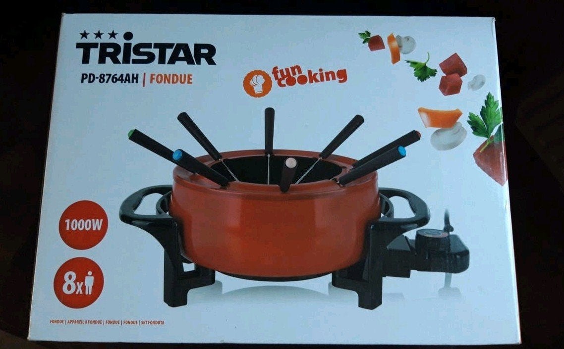 Nieuw Tristar Fondue Fondueset 1.5L 1000W 8 vorken, Ophalen of Verzenden