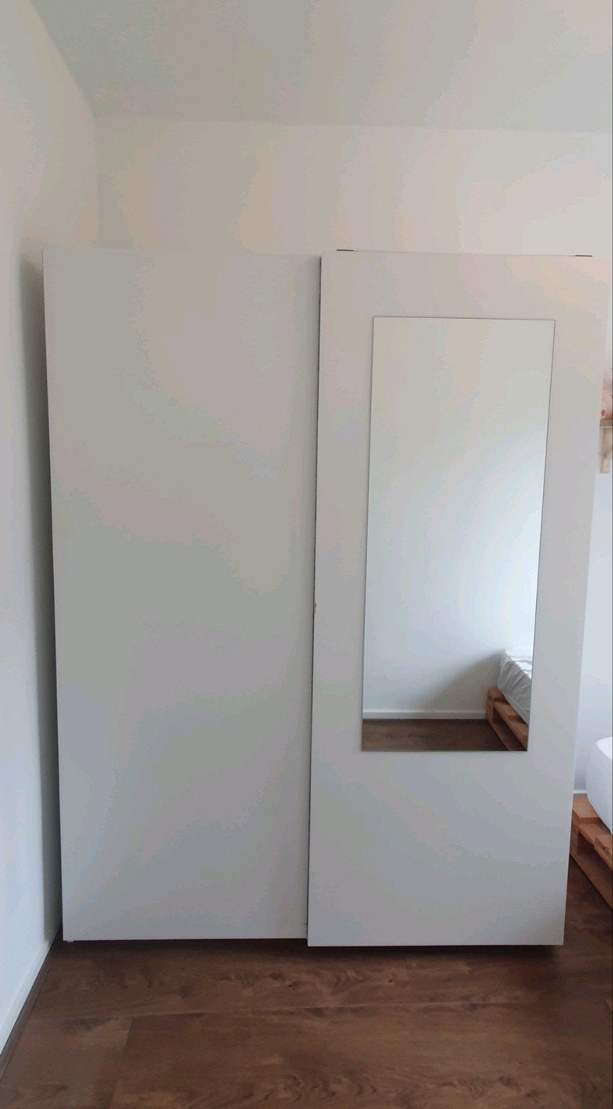 Kledingkast Ikea PAX met spiegel, Ophalen, Met deur(en), Gebruikt, 200 cm of meer