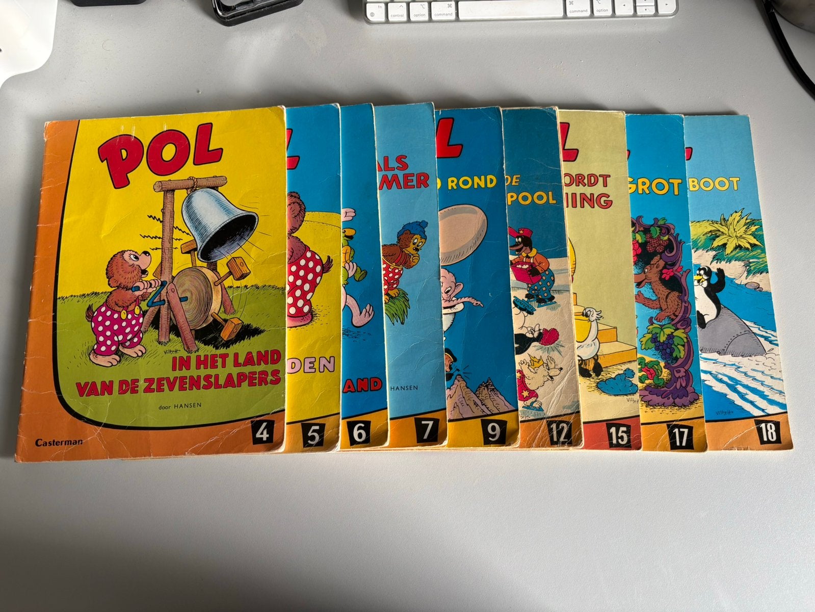 Pol boekjes, Gelezen, Europa, Ophalen of Verzenden, Meerdere comics