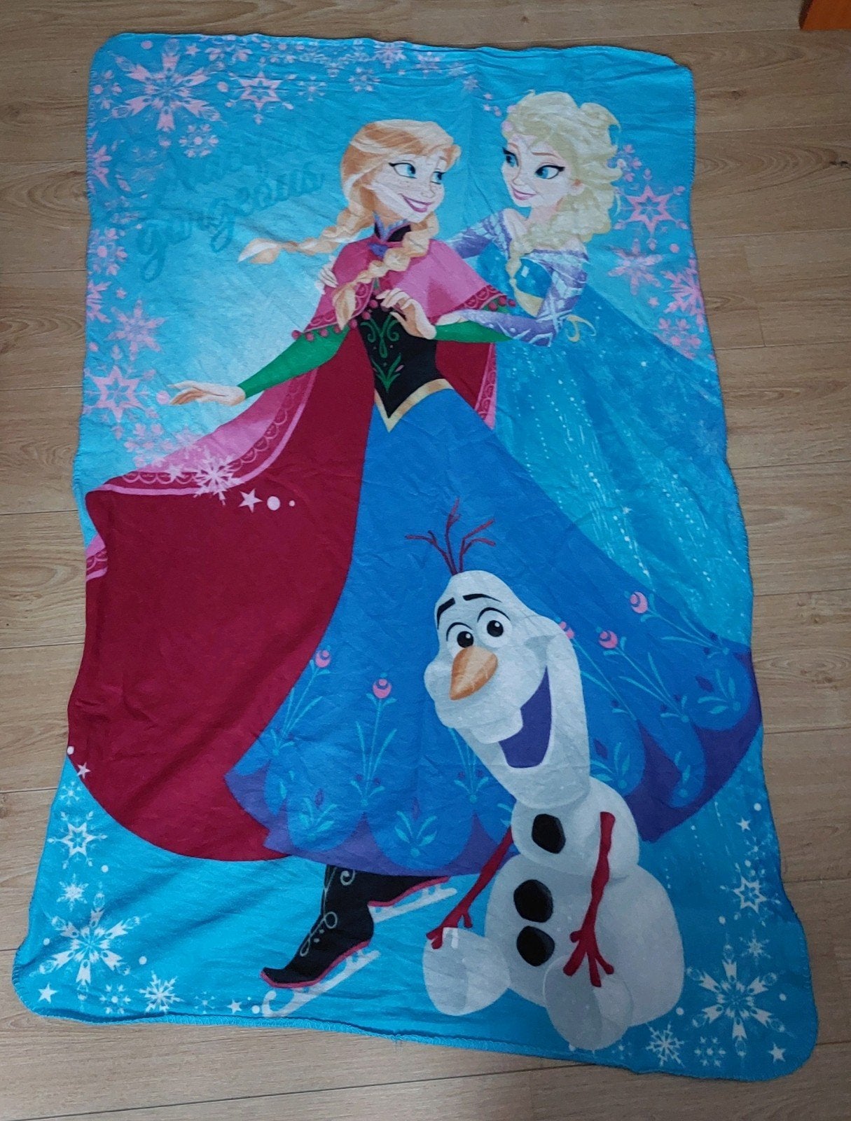 frozen deken anna en elsa (klein prijsje), Ophalen of Verzenden, Roze, Meisje, Dekbedovertrek