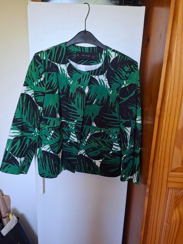 Nieuw Zara jasje maat 38 met verdekte knoopsluiting, Maat 38/40 (M), Zara, Nieuw, Ophalen of Verzenden