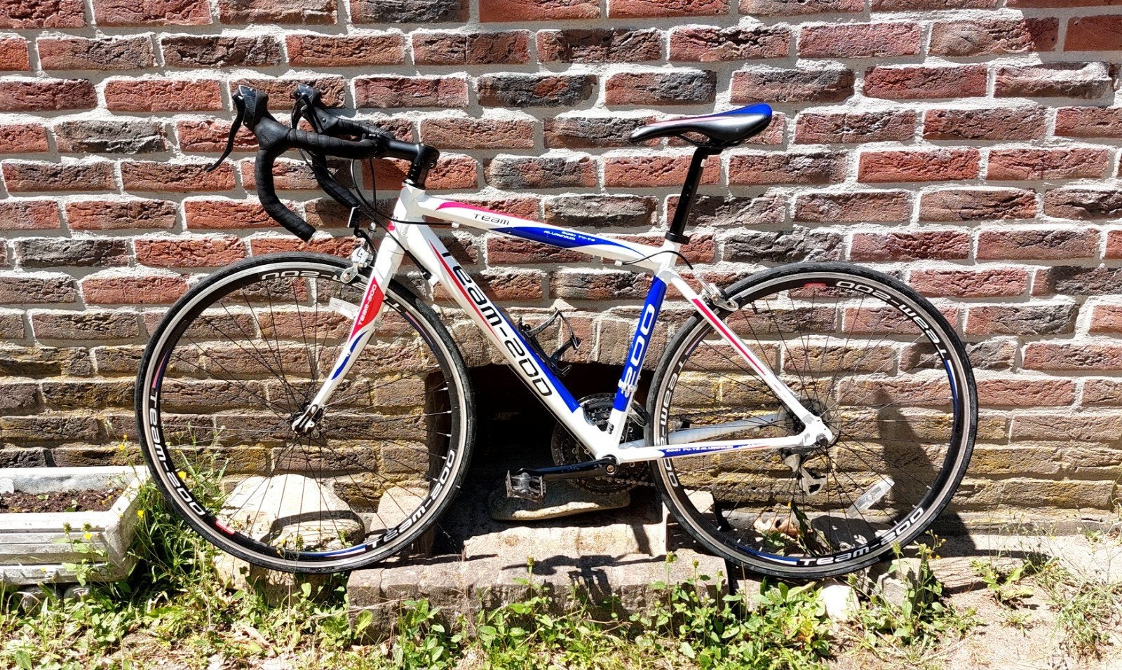 Team-200 Racefiets Rijklaar, Fietsen en Brommers, Fietsen | Racefietsen, 28 inch, Gebruikt, Aluminium, Meer dan 20 versnellingen