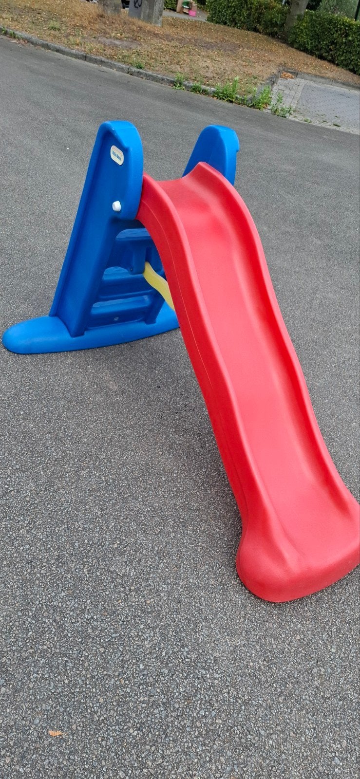 Little Tikes Glijbaan - Rood/Blauw, Kinderen en Baby's, Speelgoed | Buiten | Speeltoestellen, Ophalen, Gebruikt, Glijbaan