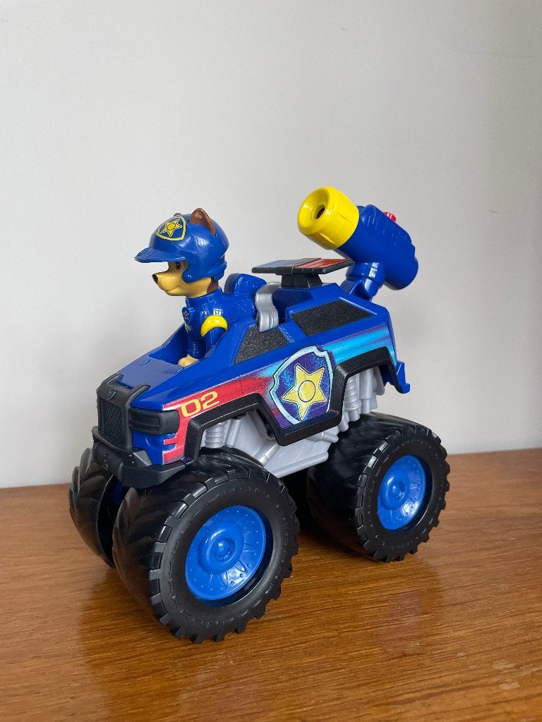 PAW Patrol Chase Monstertruck groot – speelgoedauto, Ophalen, Gebruikt