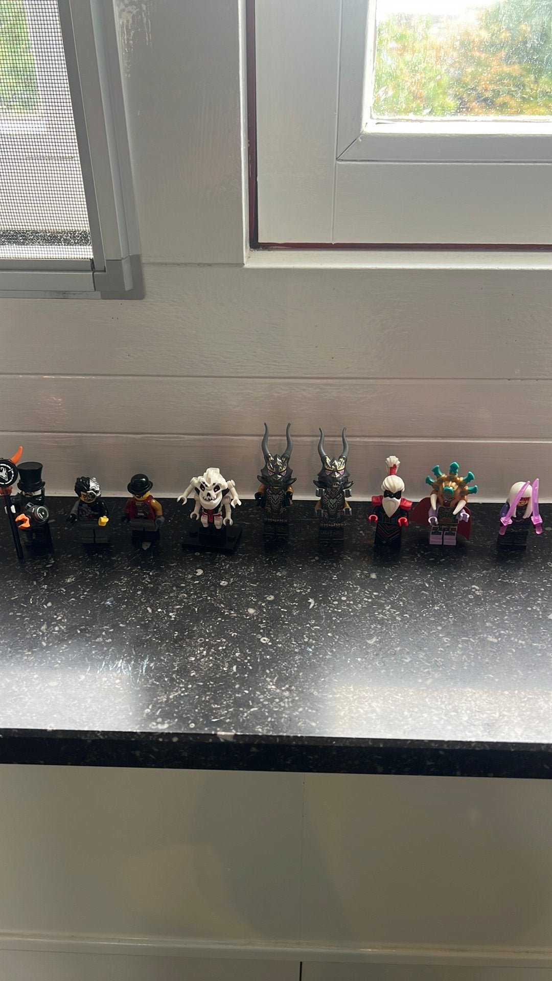 Lego Ninjago schruken collectie met samukai