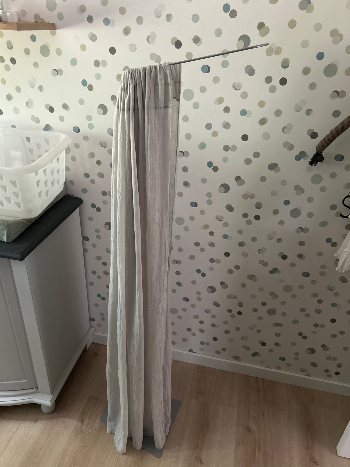 Piekstok voor sluier/hemeltje 155 cm - Grijs, Ophalen, Zo goed als nieuw, Overige typen