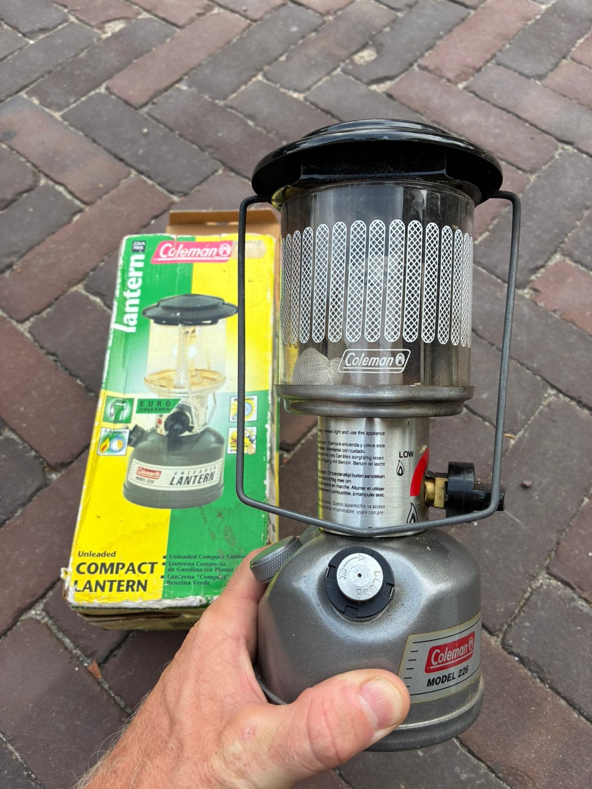 Coleman 226 unleaded lantern, Ophalen of Verzenden, Zo goed als nieuw