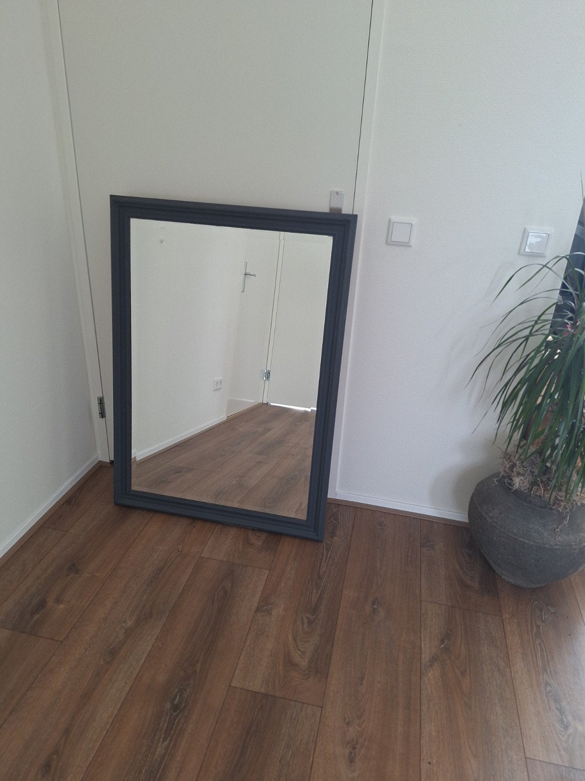 Grote facet spiegel., Huis en Inrichting, Ophalen of Verzenden, Zo goed als nieuw, Rechthoekig, Minder dan 100 cm