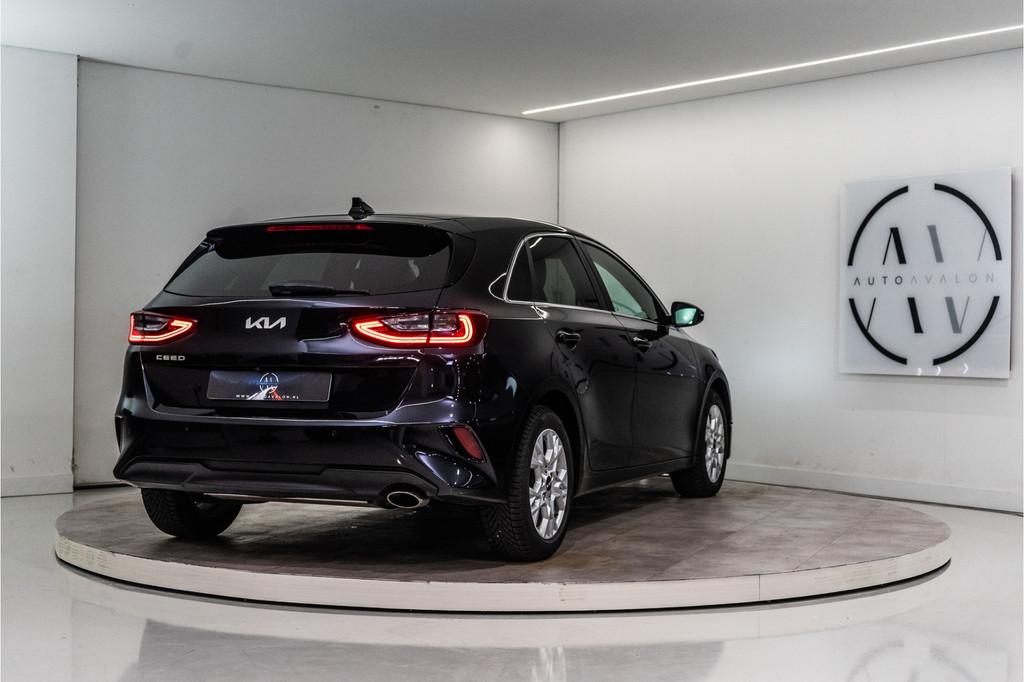 Kia Ceed 1.0 T-GDi DynamicPlusLine 120PK | NL AUTO+NAP | Lan, Voorwielaandrijving, 12 maanden, Gebruikt, Leder en Stof