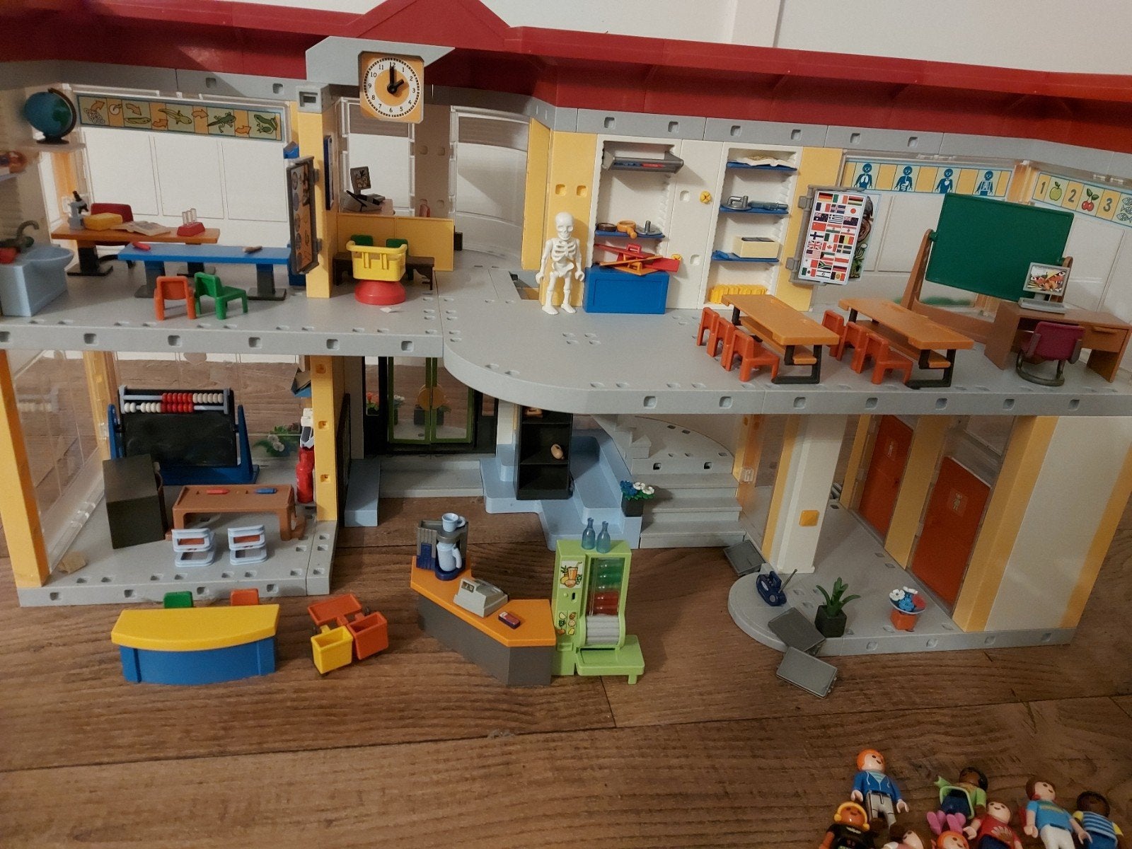 Playmobil school 4324 en gymzaal 4325, Kinderen en Baby's, Speelgoed | Playmobil, Ophalen, Zo goed als nieuw