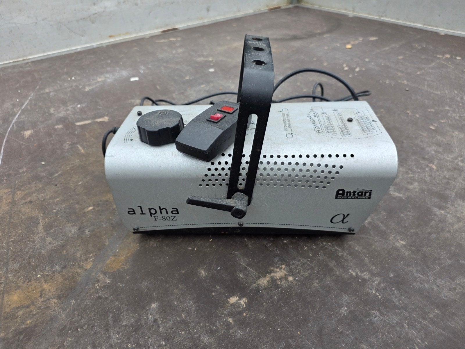 Antari Alpha F-80Z Rookmachine - Compact en Krachtig, Ophalen, Gebruikt, Rookmachine