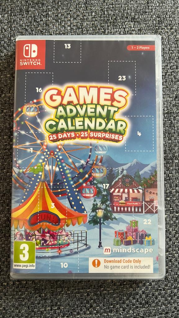 Advent Calender Games Nintendo Switch, Puzzel en Educatief, Nieuw, Ophalen of Verzenden, 3 spelers of meer