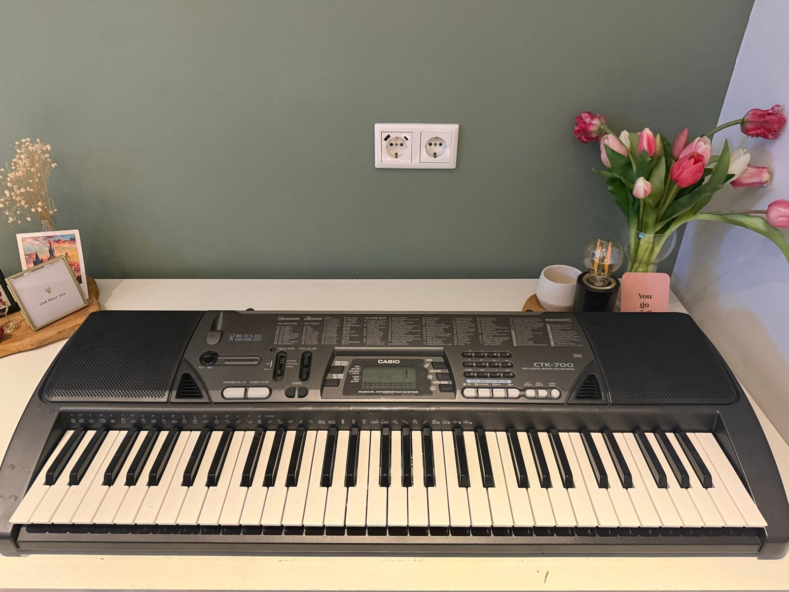 Casio CTK-700 Keyboard met MIDI en accessoires, Casio, 61 toetsen, Ophalen of Verzenden, Zo goed als nieuw