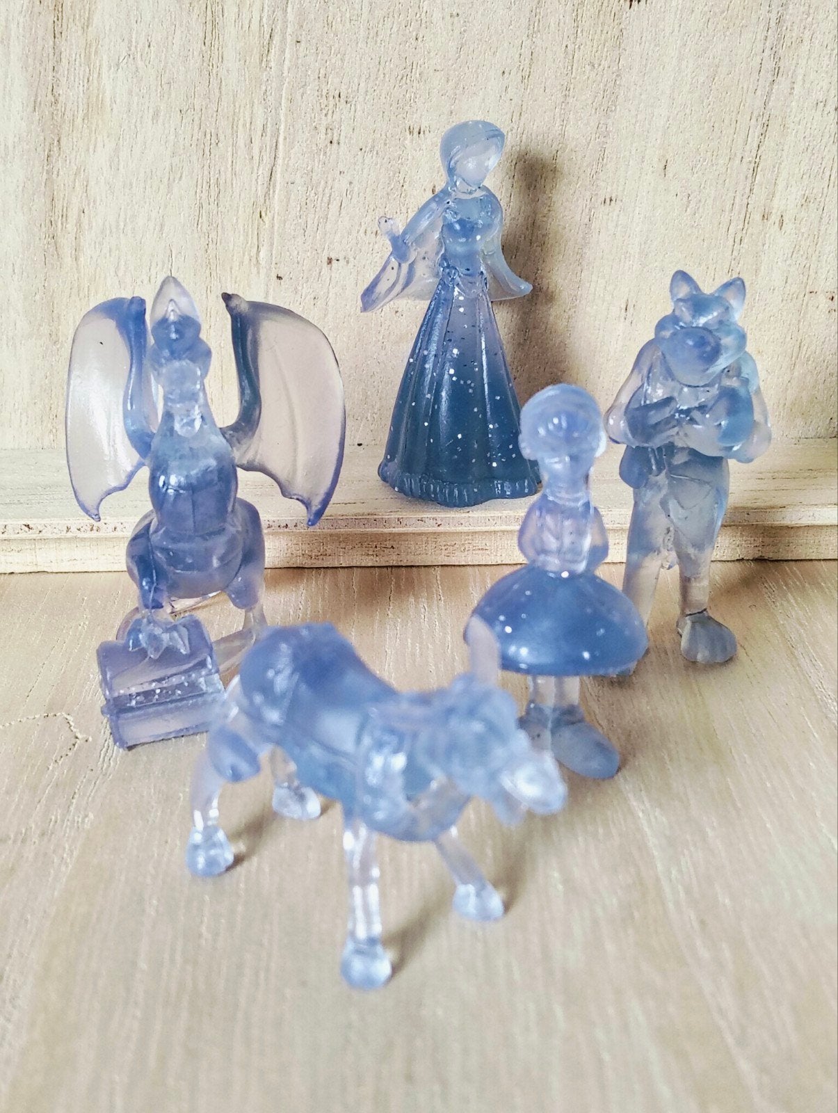 Efteling ijs sculpturen sprookjesbos figuren, Verzamelen, Efteling, Ophalen of Verzenden, Zo goed als nieuw, Beeldje of Poppetje