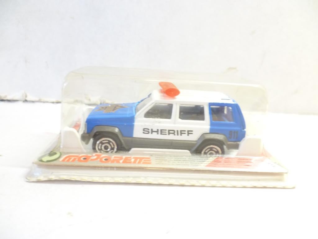 Majorette nr 285 Jeep Cherokee Sheriff  1:60 modelauto., Ophalen of Verzenden, Nieuw, Auto