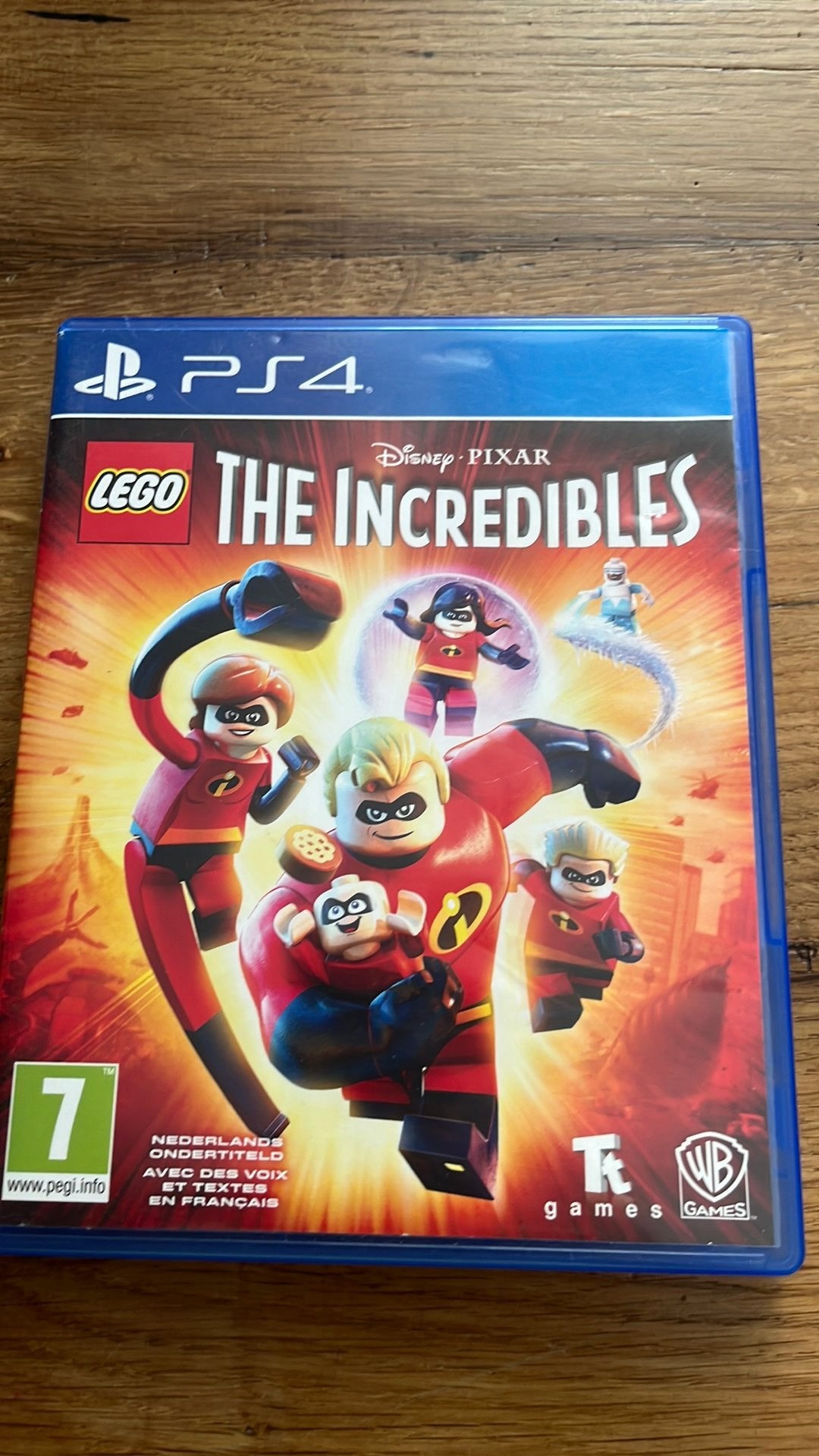 PS4 The Incredibles LEGO, Avontuur en Actie, 2 spelers, Ophalen of Verzenden, Zo goed als nieuw