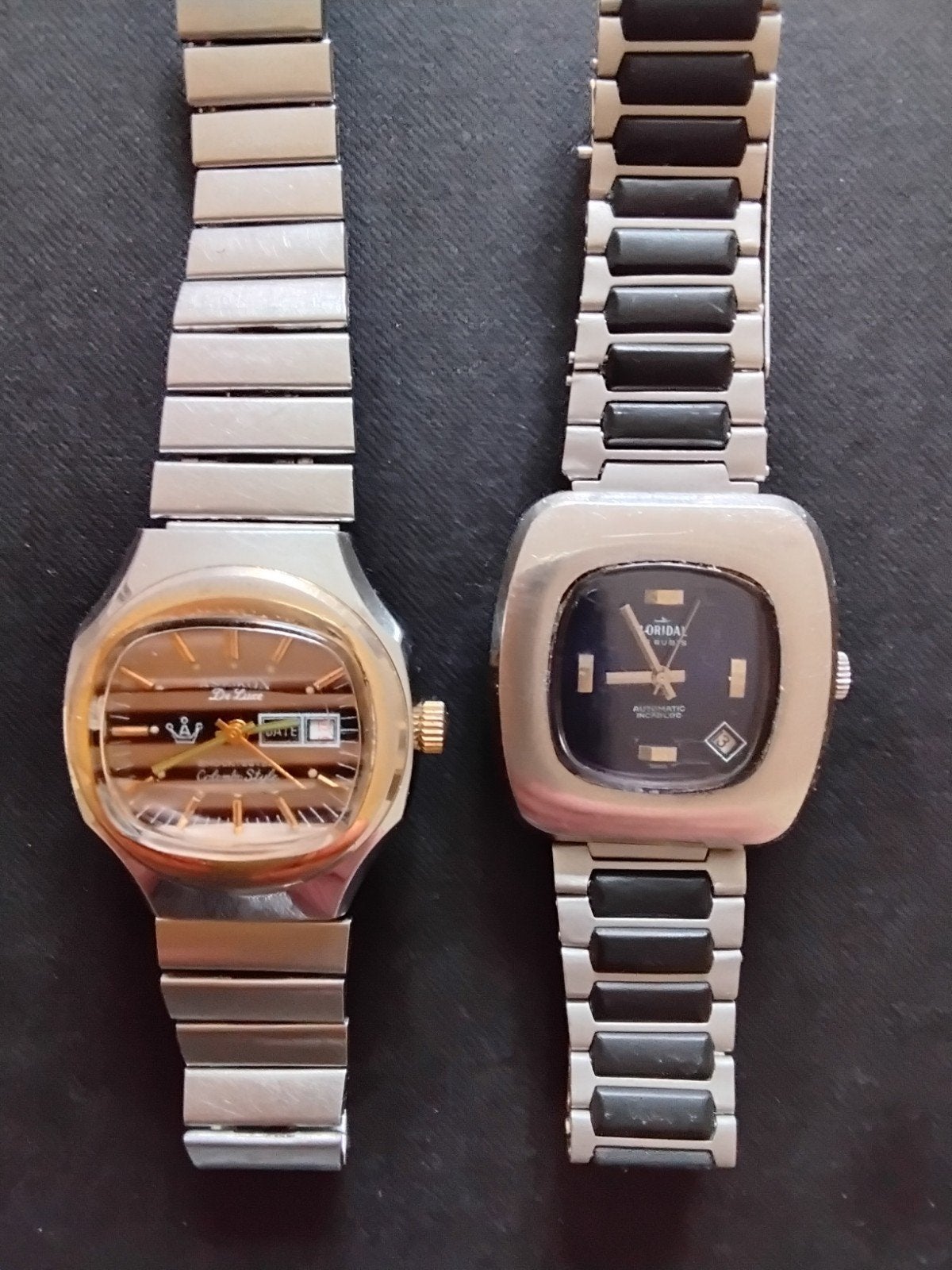 Aseikon + Loridal heren horloge, Ophalen, Staal, Overige merken