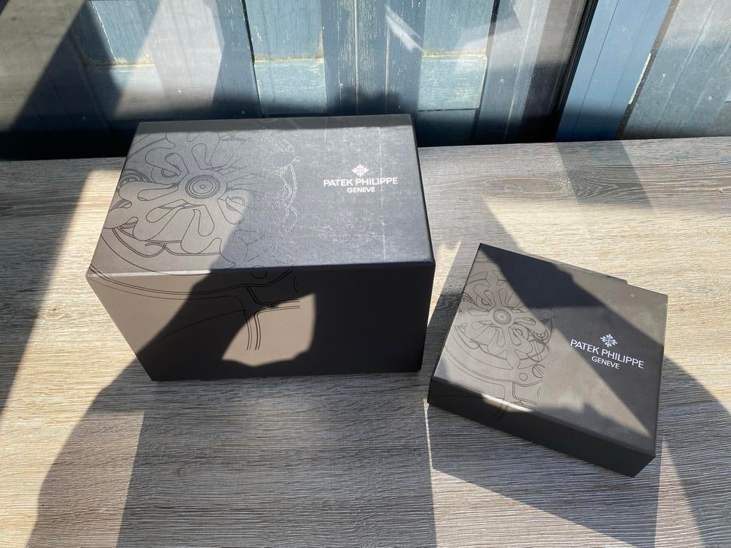 Patek Philippe Horlogebox watch winder set met documentatie, Sieraden, Tassen en Uiterlijk, Horloges | Heren, Nieuw, Overige merken