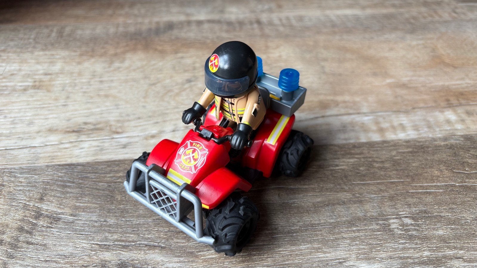 Playmobil 71090 Brandweer Speed Quad, Ophalen, Gebruikt, Complete set, Voertuig