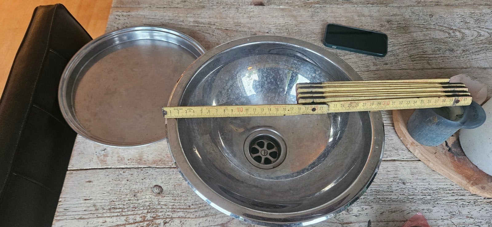 Gootsteentje/wasbak voor in camper of caravan, Ophalen of Verzenden