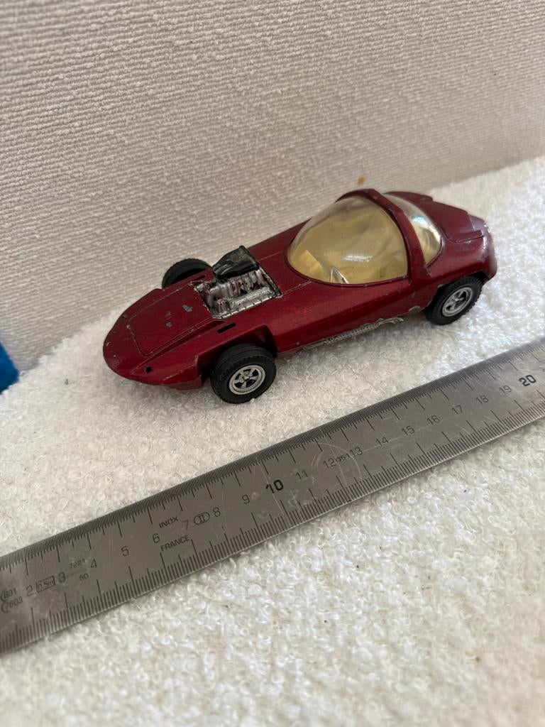 Vintage Zymex Brute K700 Speelgoedauto Hong Kong Blik/Plasti, Ophalen of Verzenden, Gebruikt