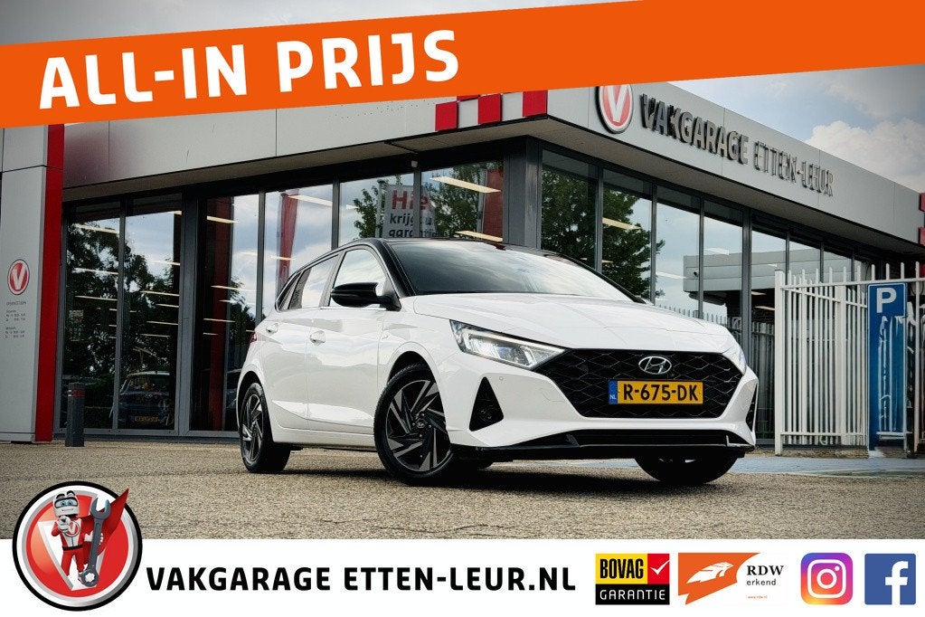 Hyundai i20 1.0 T-GDI Premium | CAMERA | STOEL-STUURVERWARMI, Auto's, 12 maanden, Gebruikt, Euro 6, Origineel Nederlands