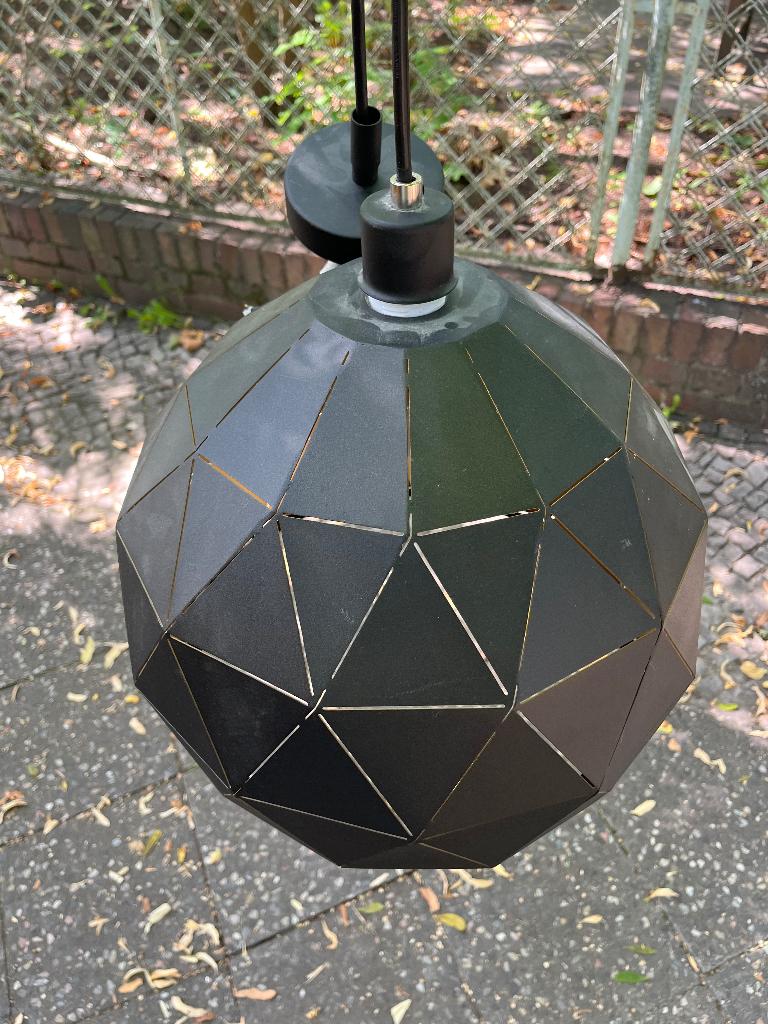 Hanglamp Geometrisch Veelvlak Kaleidoscoop metaal, Ophalen, Gebruikt, Modern industrieel, Metaal