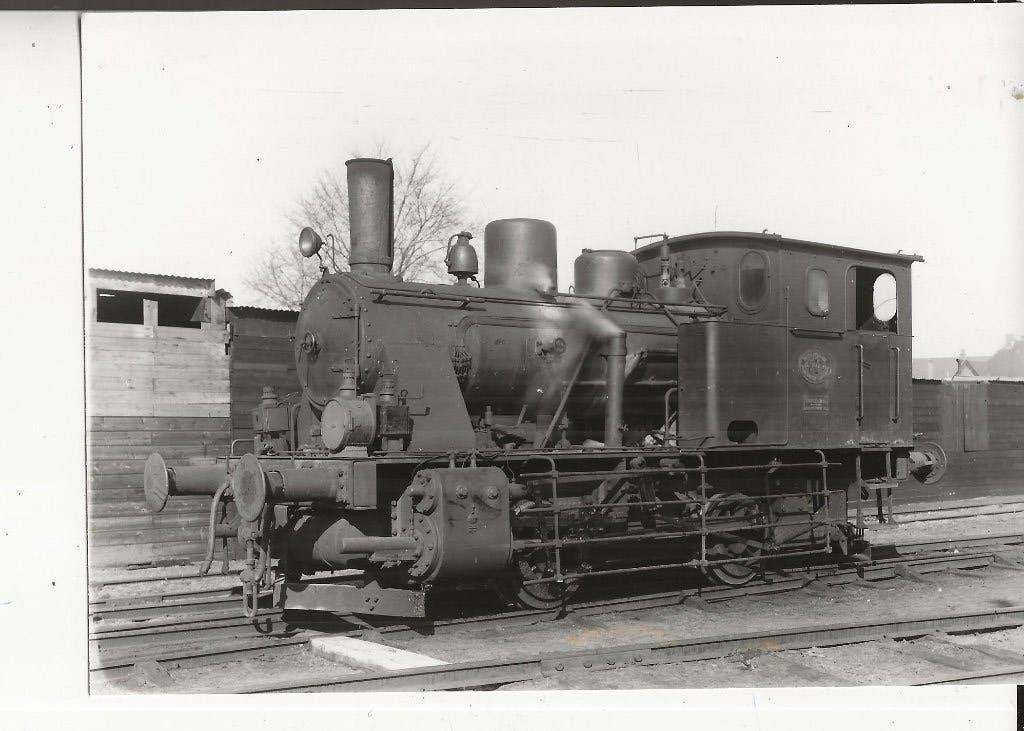 Westland Stoomlocomotief WSM Foto, Ophalen of Verzenden, Ongelopen, Zuid-Holland