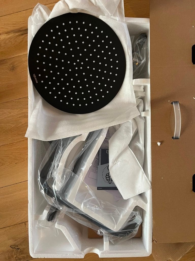 EcoRain Doucheset - Tyler - Zwart - Nieuw in doos, Doe-het-zelf en Verbouw, Sanitair, Ophalen, Nieuw, Douche