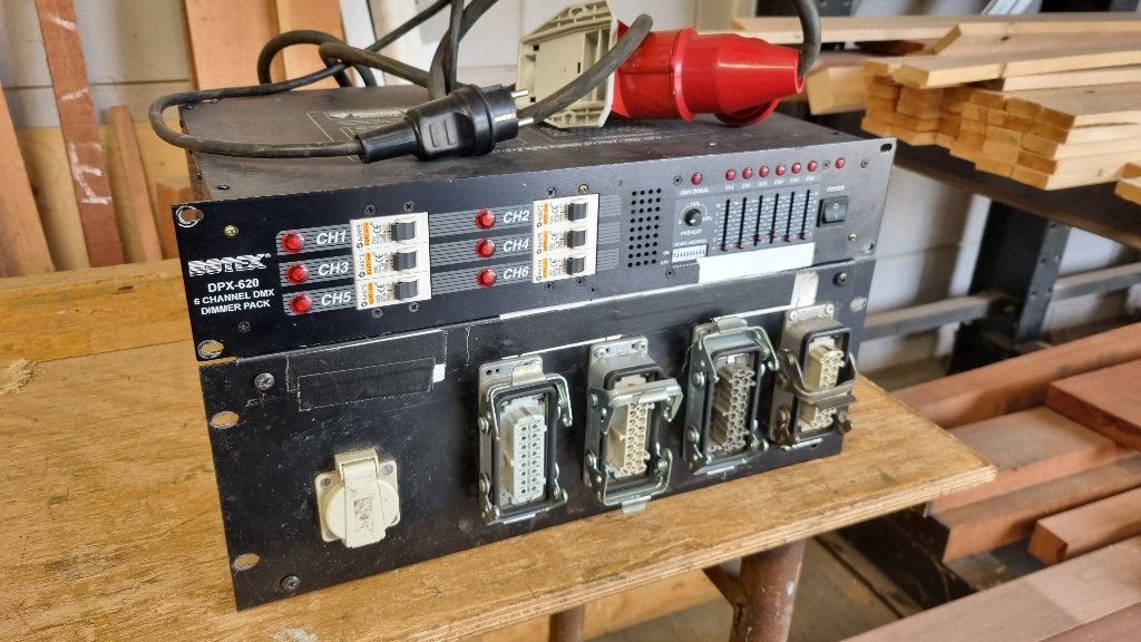 Botex dpx 620 6 channel dimmer, Ophalen, Gebruikt, Licht, Geluidgestuurd