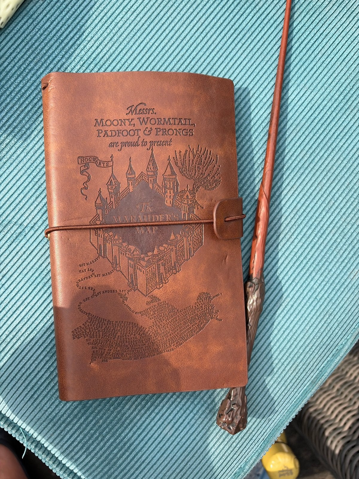 Harry Potter Marauder's Map Notitieboek & Toverstaf, Ophalen of Verzenden, Nieuw, Boek of Poster