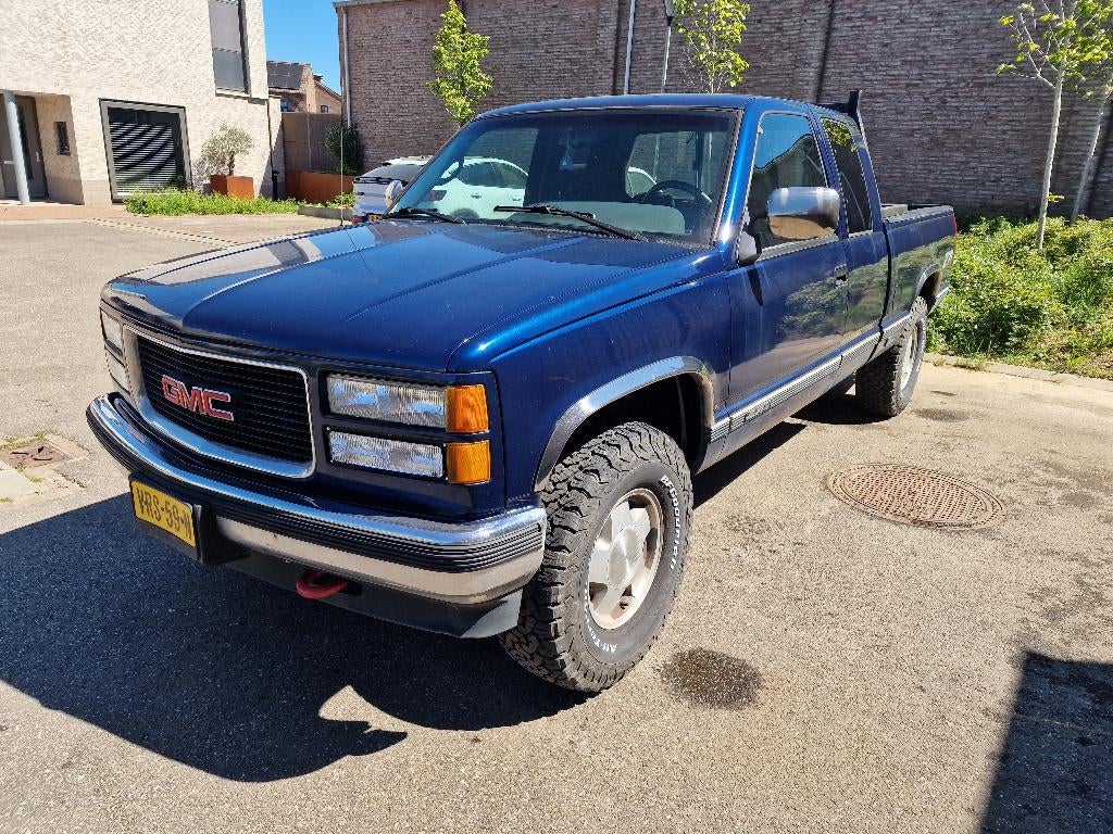 GMC K1500 Z71, Auto's, Bestelauto's, 8 cilinders, Blauw, Vierwielaandrijving, Particulier